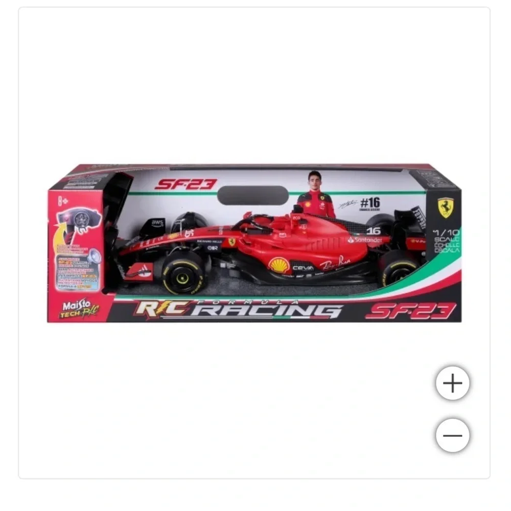 Ferrari Red Formula 1 Toy Car Sleek Design